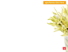 Tablet Screenshot of epicflowers.com